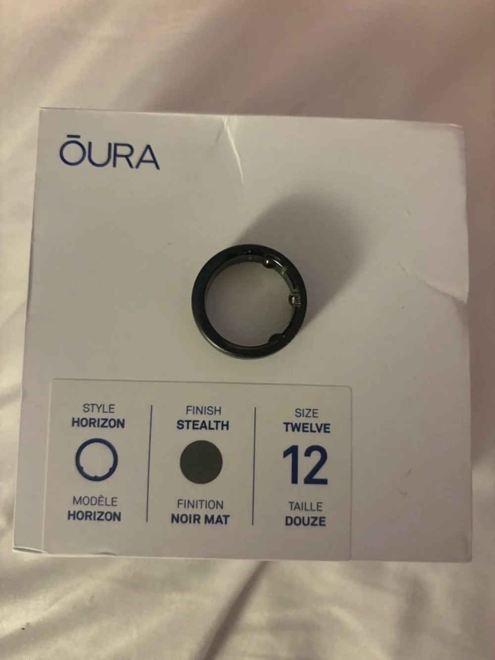 Oura Stealth Horizon Ring - Black